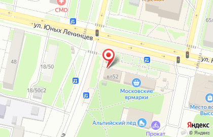 Магазин овощей и фруктов в Москве на карте