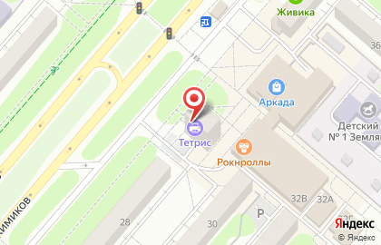 Студия Тетрис в Нижнекамске на карте