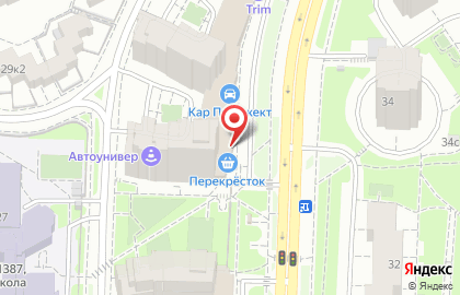 Торговый центр в Москве на карте