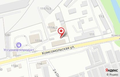 Компания по установке автостекол на Комсомольской на карте