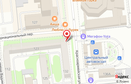 Салон связи Связной на Красноармейской улице на карте