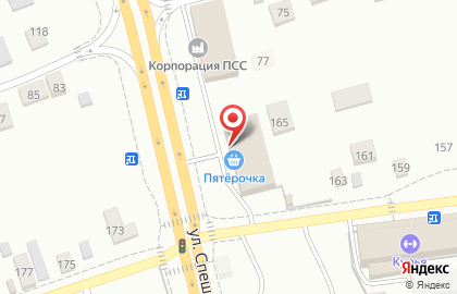 Транспортная компания ПЭК на улице Борцов Революции на карте