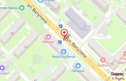 ООО РОСБИЗНЕС на улице Ватутина на карте