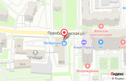 Лизинговая компания Carcade на Преображенской улице на карте