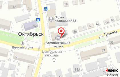 Избирательная комиссия Самарской области на улице Ленина на карте