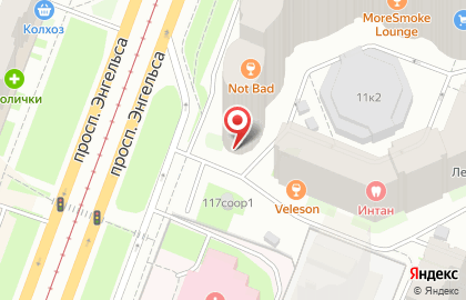 Винный бутик ХО на проспекте Луначарского на карте