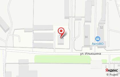 Производственная компания Мегадом на улице Ильюшина на карте