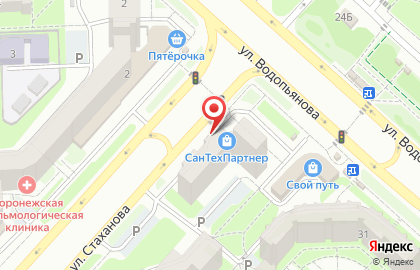 Ваш Юрист на улице Водопьянова на карте