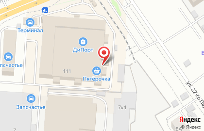 Дисконт-центр Adidas на Заводском шоссе на карте