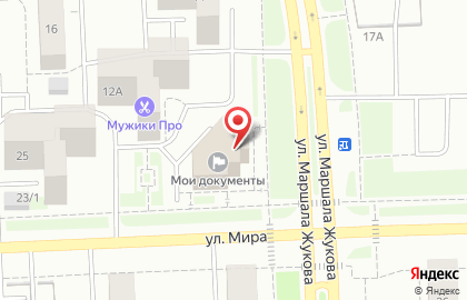 Нижневартовский многофункциональный центр предоставления государственных и муниципальных услуг, МКУ на карте