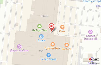 Ресторан ДзёДо в ТЦ Горки на карте