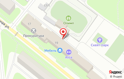 Фитнес-клуб Alice на карте