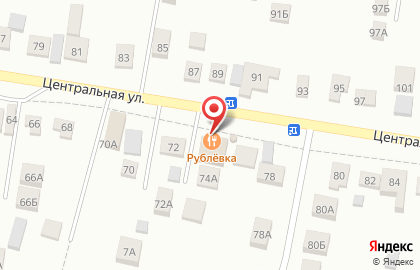 Магазин разливных напитков Пивоман на Центральной улице на карте