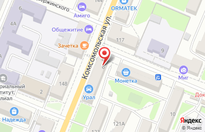 Парикмахерская Лонда на улице Дзержинского на карте