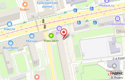 Магазин белорусских колбас на улице Николаева на карте