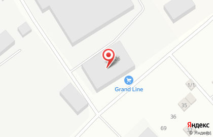Магазин кровельных и фасадных материалов Grand Line в Калуге на карте