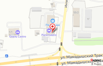 Кафе-ресторан Таверна на Мамадышском тракте на карте