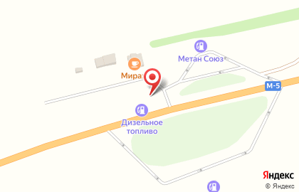 Автостоянка Мираж в Пензе на карте