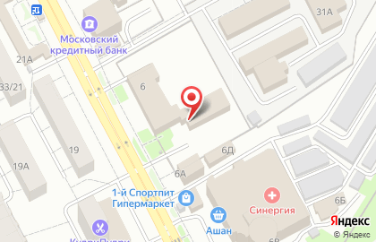 Пожарная часть №7, г. Подольск на карте