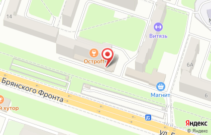 Парикмахерская Татьяна в Советском районе на карте