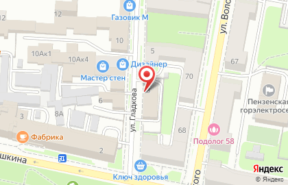РЕАН в Ленинском районе на карте
