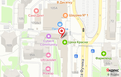 Рынок Ибис на карте