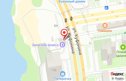 Бар Точка в Дзержинском районе на карте