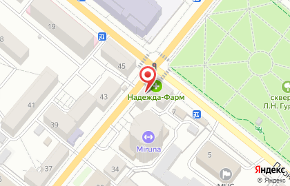 Кондитерская Бисквит в Орле на карте
