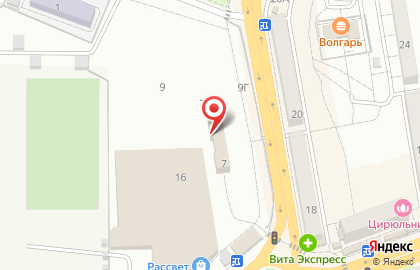 Ломбард Кредитов в Тракторозаводском районе на карте
