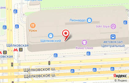 Магазин детской одежды Gulliver на Щёлковском шоссе на карте