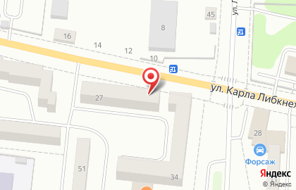 Парикмахерская Каприз на улице Карла Либкнехта на карте