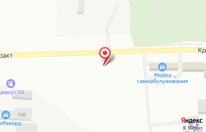 Радуга на Красном тракте на карте