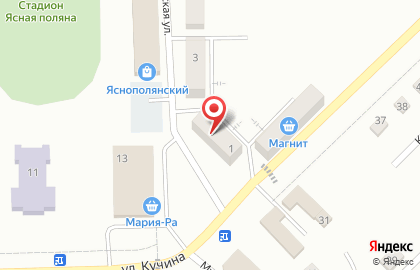 Продуктовый магазин Малина на Черниговской улице на карте