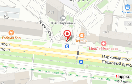 Пекарня Чудо на Парковом проспекте на карте