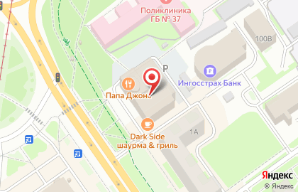 Спорт-клуб Metro Fitness на проспекте Ленина на карте