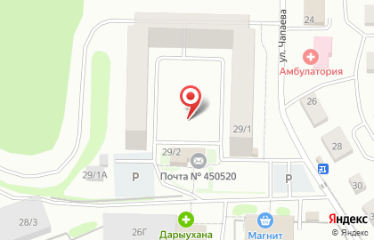 ООО Глори на улице Чапаева на карте