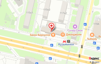 Окна Аттик в Кузьминках на карте