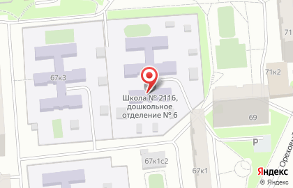 Детский сад №1667 на карте
