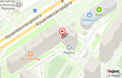 Супермаркет напитков Ароматный мир на метро Площадь Мужества на карте