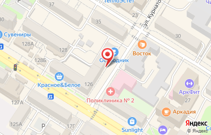 Урожайный на улице Курнатовского на карте