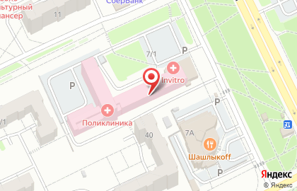 Аптека от Склада на проспекте Строителей на карте