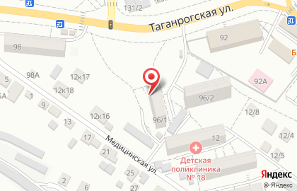 Стоматология Радуга на Таганрогской улице на карте