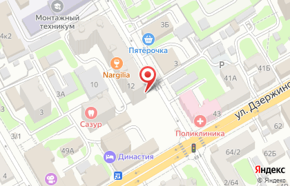 Мебельная компания в Центральном районе на карте