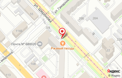 Караоке-бар РЖаВЫй ГВоЗДь на карте