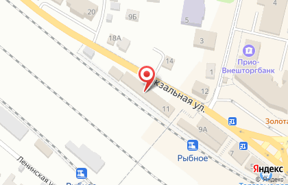 Магазин разливных напитков Пенное на Вокзальной улице на карте