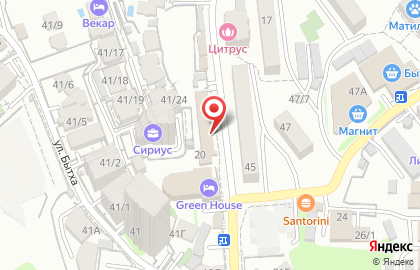 Служба экспресс-доставки Сдэк на улице Дивноморской на карте