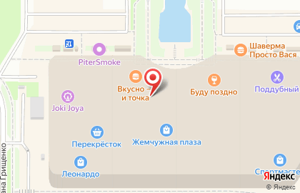 Магазин мебели и матрасов Шатура в Красносельском районе на карте