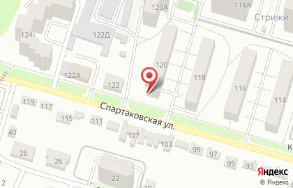 Продуктовый магазин в Брянске на карте