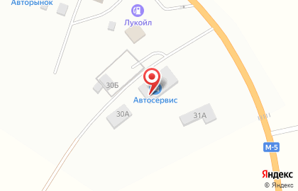 Автосервис Клевер в Челябинске на карте