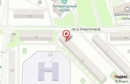 Магазин Штофф в проезде Энергетиков на карте